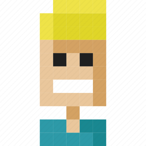 Blonde, boy, face, hair, happy icon - Download on Iconfinder