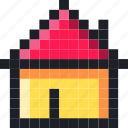 pixel, house, home, building, architecture