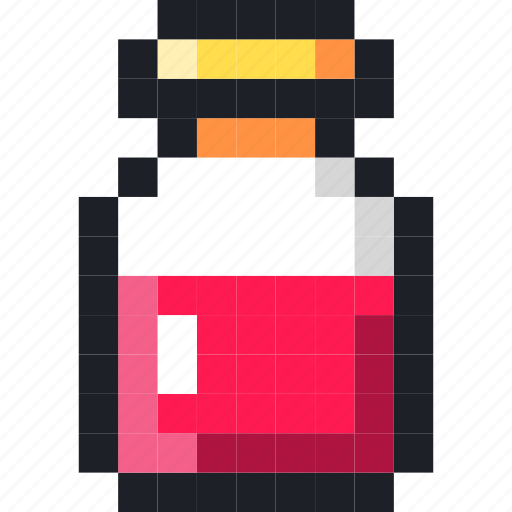 Pixel, potion, resurrection, game, recovery icon - Download on Iconfinder