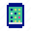 pixelated, tablet, ipad, device, technology, gadget 