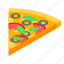 cartoon, food, frame, internet, isometric, pizza, slice 