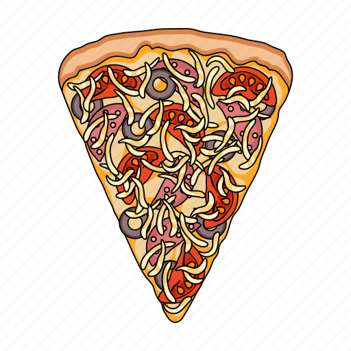 Fast food, food, ingredient, meat, mushroom, pizza, product icon - Download on Iconfinder