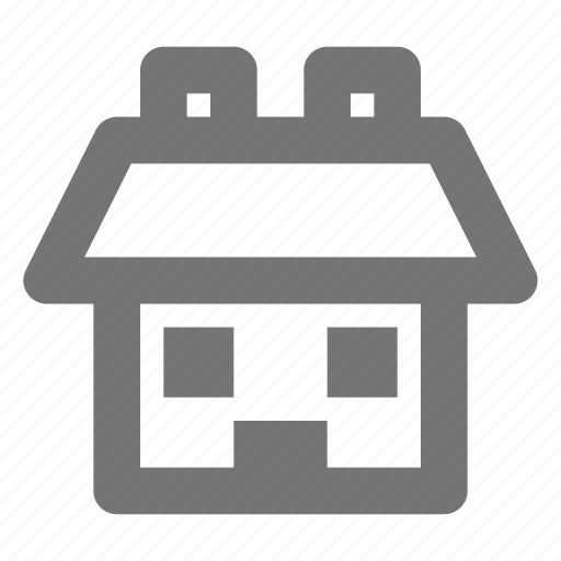 Home, house, architecture, building, location, property, estate icon - Download on Iconfinder