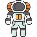 space, suit, astronaut, astronomy, outerwear