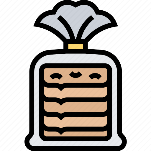 Bread, zekiel, baked, wholegrain, pastry icon - Download on Iconfinder