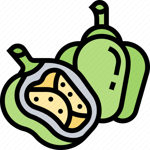 Pepper, bell, vegetables, ingredient, food icon - Download on Iconfinder