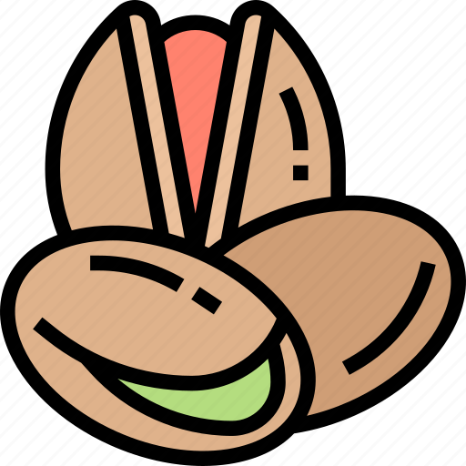 Pistachios, nuts, food, snack, nutrition icon - Download on Iconfinder