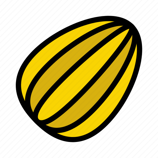 Almond, dryfruit, food, nut, plantation icon - Download on Iconfinder