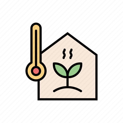 Temperature, thermometer, agriculture, weather, tropical, greenhouse, plantation icon - Download on Iconfinder