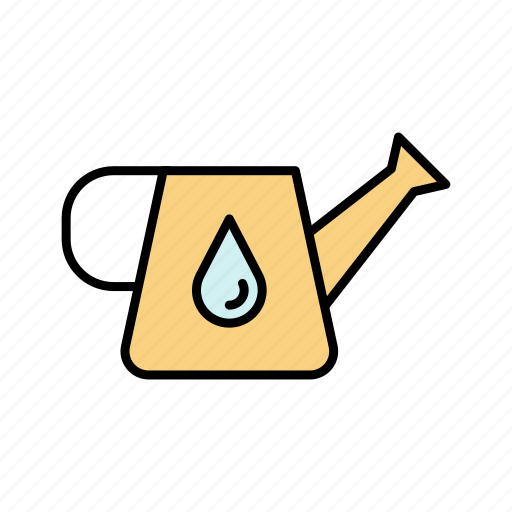 Water can, plant, gardening, agriculture, watering, planting, water icon - Download on Iconfinder