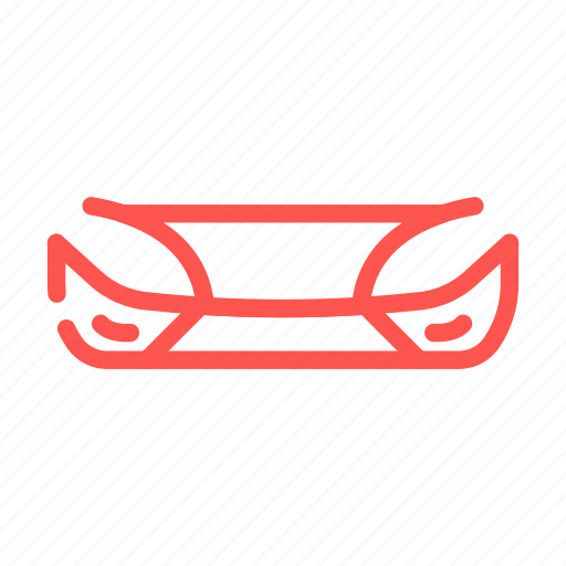 Bumper, plastic, car, part, food, accessories icon - Download on Iconfinder