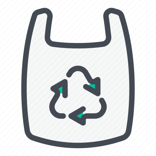Bag, plastic, recycle, recycling, eco, ecology, shopping icon - Download on Iconfinder