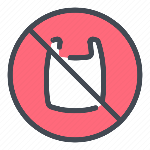 Bag, bo, plastic, no icon - Download on Iconfinder