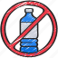 bottles, contamination, no, plastic, pollution 
