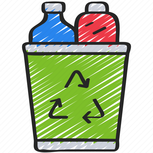 Bin, plastic, pollution, recycle, reduce, reuse icon - Download on Iconfinder
