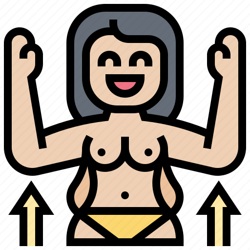 Abdominoplasty, correction, lifting, liposuction, tummy icon - Download on Iconfinder