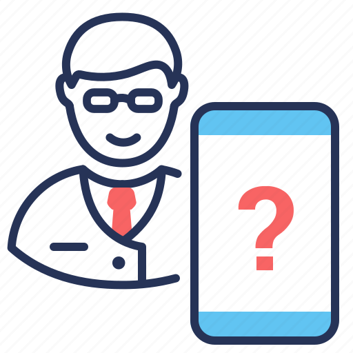Consultation, doctor, question, smartphone icon - Download on Iconfinder