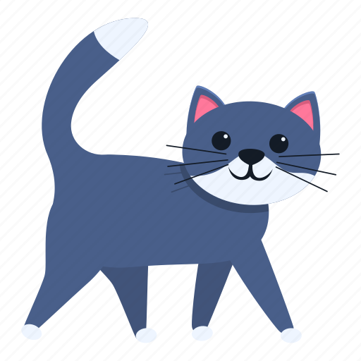 Cat, walking, pet icon - Download on Iconfinder