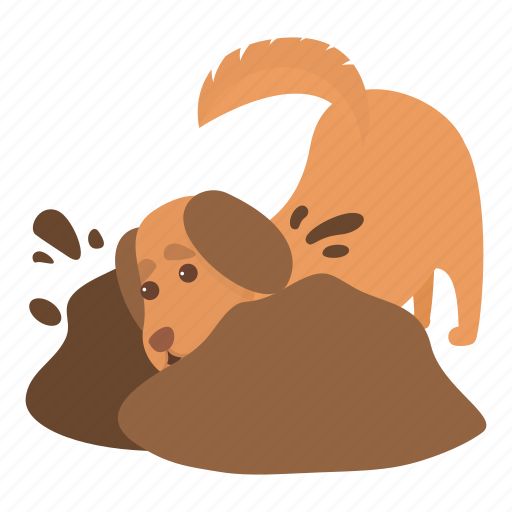 Playful, dog, searching, ground icon - Download on Iconfinder