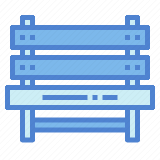 Bench, leisure, park, seat icon - Download on Iconfinder