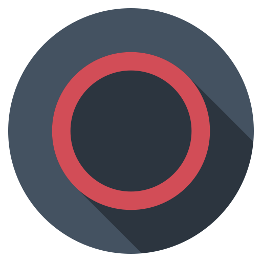 Circle, dark, playstation, console, controller, gamepad, games icon - Free download