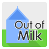 of, milk, out