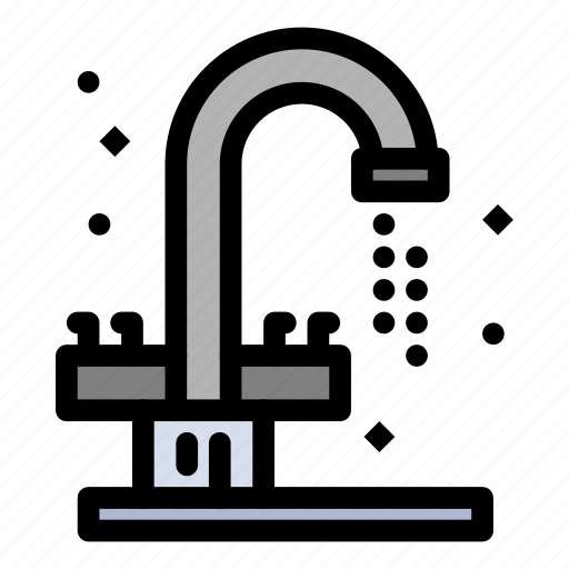 Bathroom, faucet, plumbing, sink icon - Download on Iconfinder