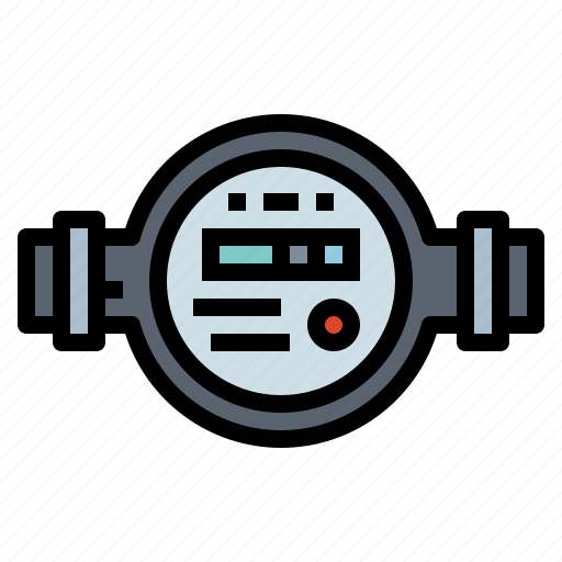 Electronics, measurement, meter, water icon - Download on Iconfinder