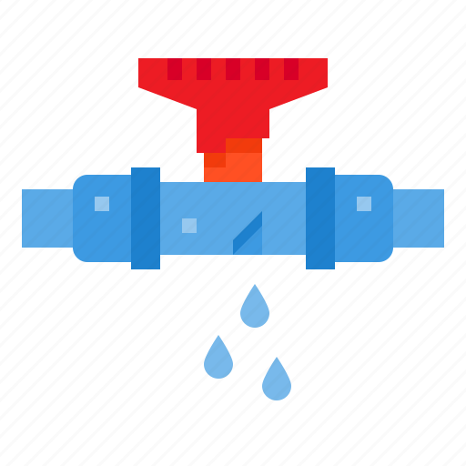 Drop, pipe, plumbering, valve, water icon - Download on Iconfinder