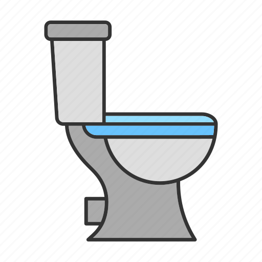 Bathroom, furniture, pan, plumbing, seat, toilet, wc icon