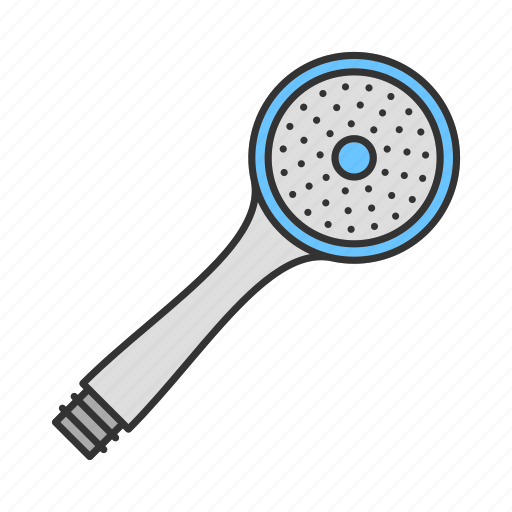 Bathroom, head, shower, showerhead, showering, water, watering icon - Download on Iconfinder