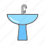 bathroom, faucet, plumbing, sink, wash, washbasin, washstand 