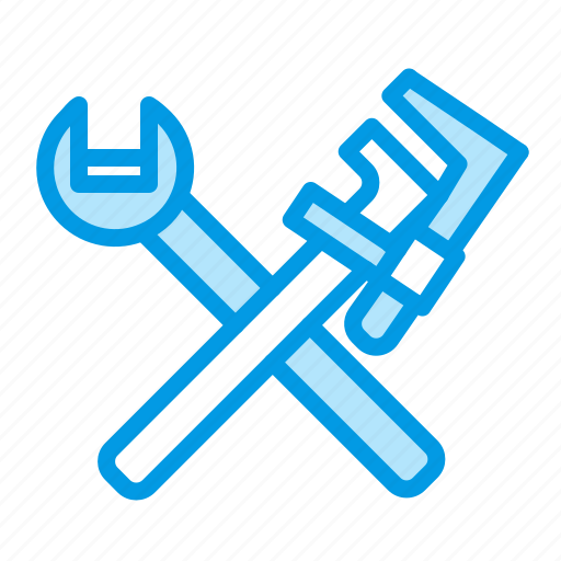 Adjustable, plumbing, tools, wrench icon - Download on Iconfinder