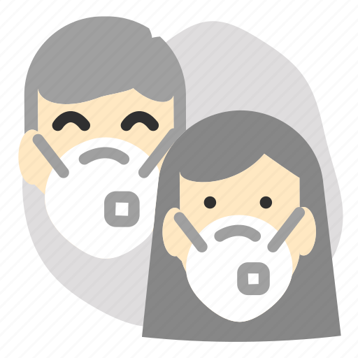 2people, mask, men, wearing, women icon - Download on Iconfinder