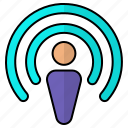 podcast, broadcast, radio, signal
