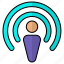 podcast, broadcast, radio, signal 