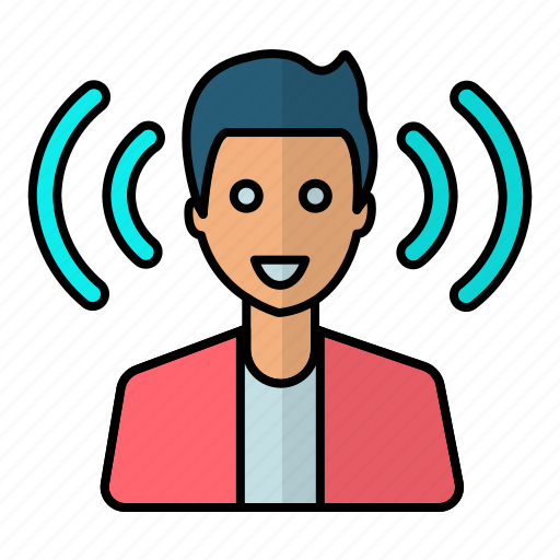 Host, male, man, podcast, radio icon - Download on Iconfinder