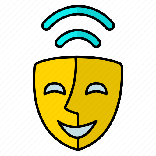 Comedy, podcast, happy, smile icon - Download on Iconfinder