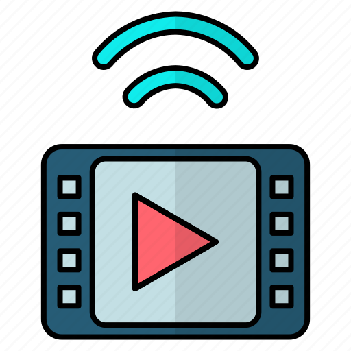 Film, movie, podcast, signal, video icon - Download on Iconfinder
