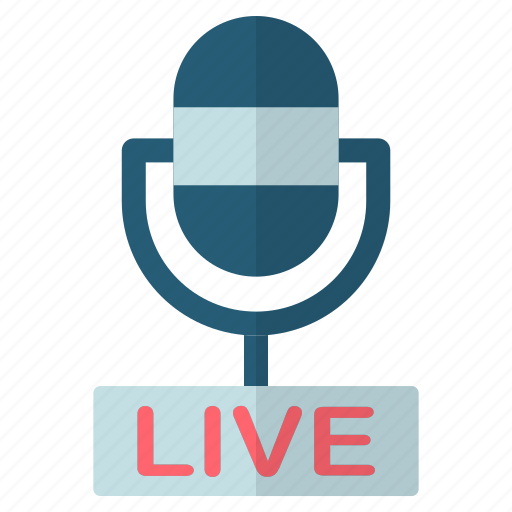 Live, podcast, air, audio, on icon - Download on Iconfinder