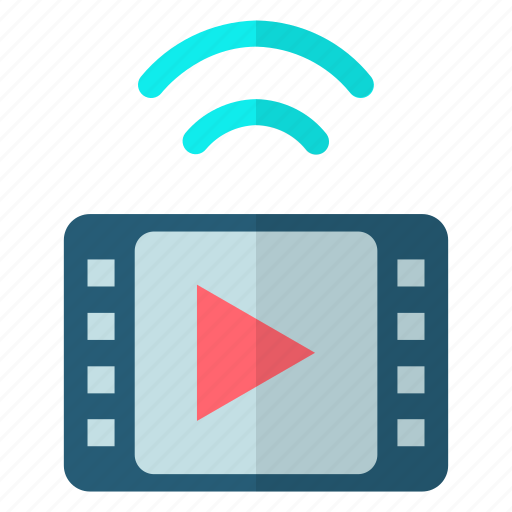 Film, movie, podcast, signal icon - Download on Iconfinder