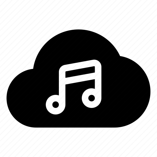 Music, cloud, sound, media, server icon - Download on Iconfinder