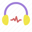 headphone, audio, music, sound, listen