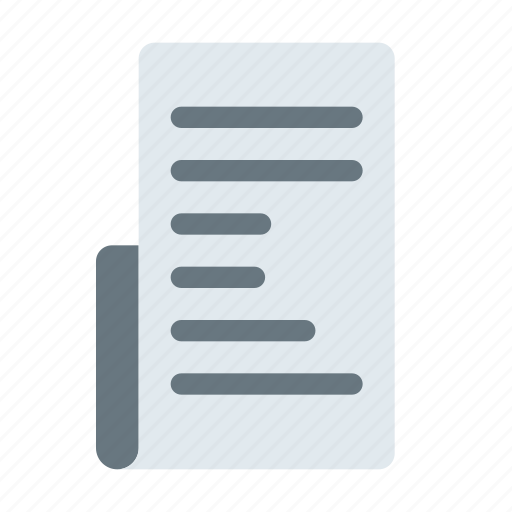 Newspaper, text, paper, news, print icon - Download on Iconfinder