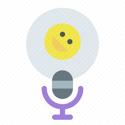 Podcast, entertainment, comedy, microphone, speech icon - Download on Iconfinder