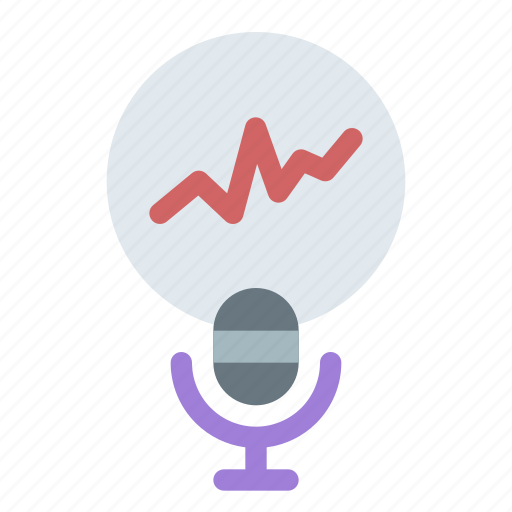 Podcast, graph, microphone, statistic, business icon - Download on Iconfinder