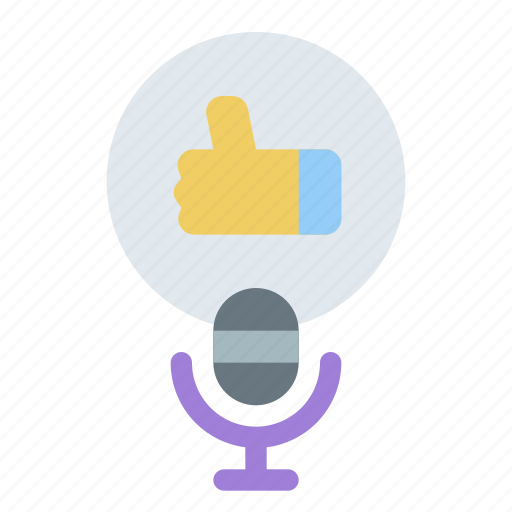 Podcast, media, like, online, streaming icon - Download on Iconfinder