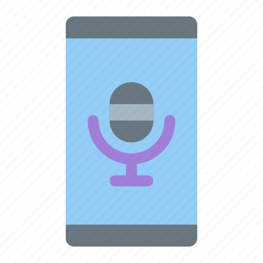 Podcast, smartphone, radio, audio, phone icon - Download on Iconfinder