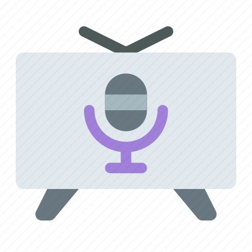 Tv, media, podcast, broadcast, news icon - Download on Iconfinder