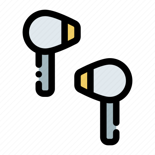Earbuds, wireless, sound, earphone, audio icon - Download on Iconfinder